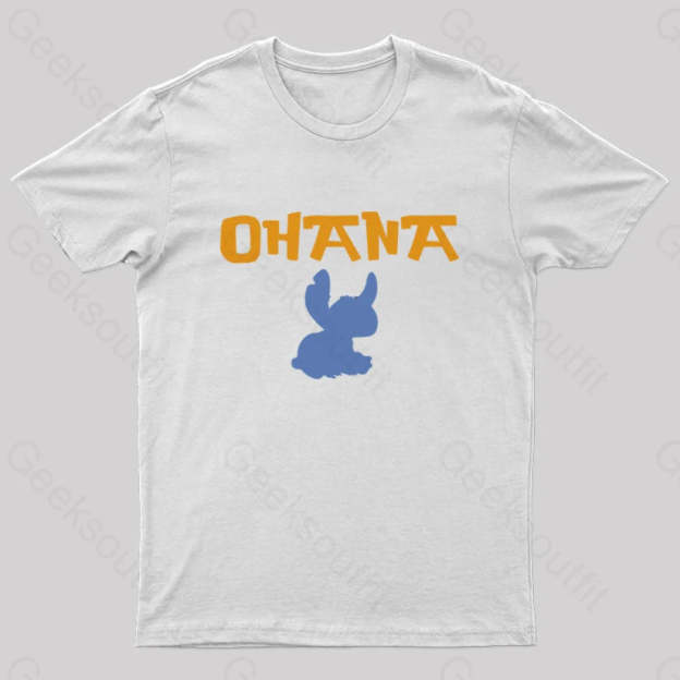 Stitch Nerd T-Shirt White / S
