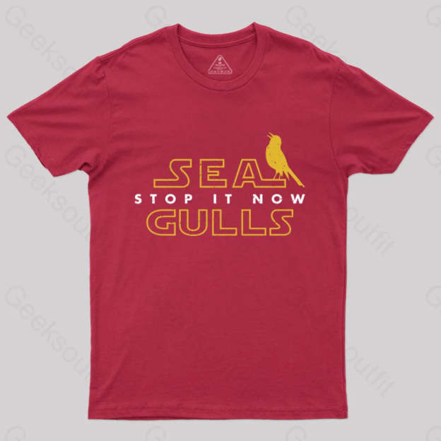 Stop It Now T-Shirt Red / S Yc