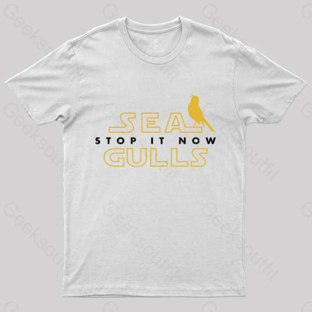 Stop It Now T-Shirt White / S Yc