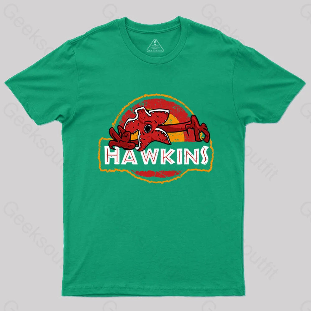 Stranger Things T-Shirt Green / S Yc