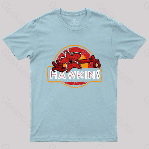 Stranger Things T-Shirt Light Blue / S Yc