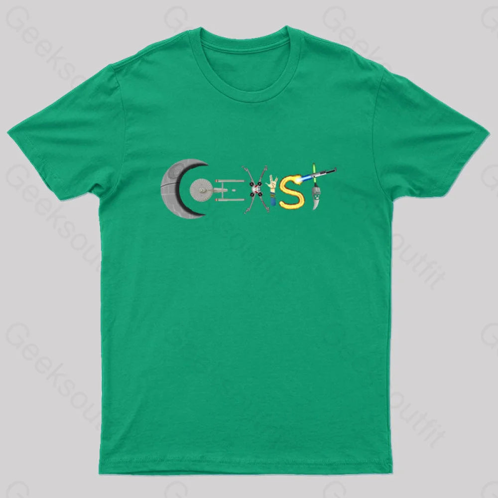 Stream Of Conscious T-Shirt Green / S