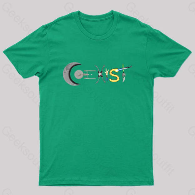 Stream Of Conscious T-Shirt Green / S
