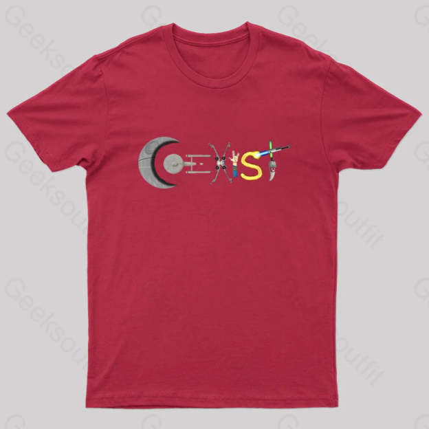 Stream Of Conscious T-Shirt Red / S