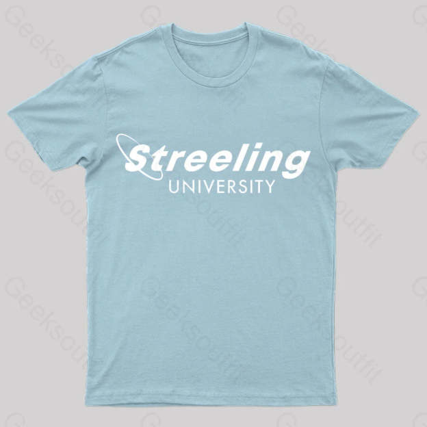 Streeling University Nerd T-Shirt Light Blue / S