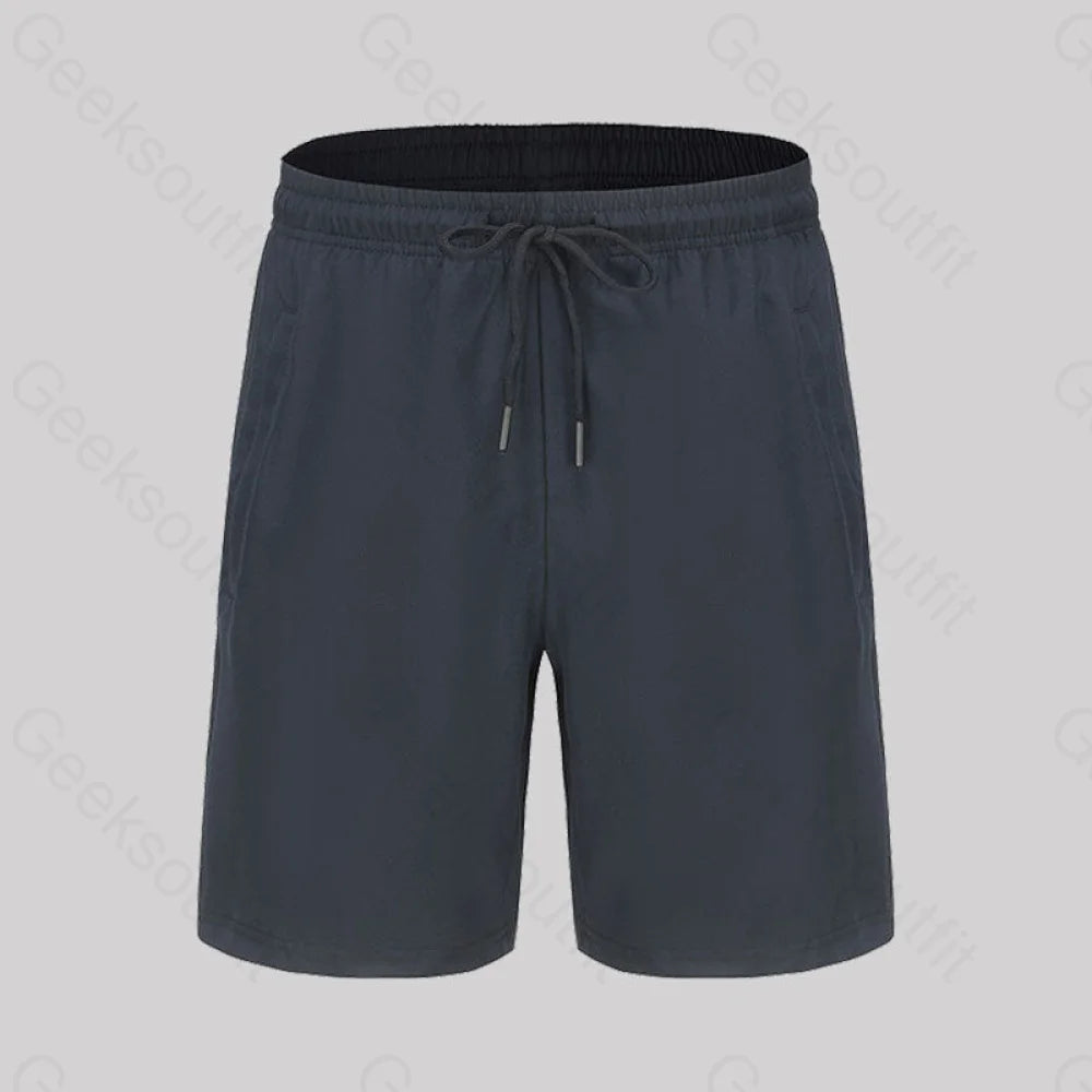 Summer Breathable Basic Quick-Drying Geek Shorts Navy / M