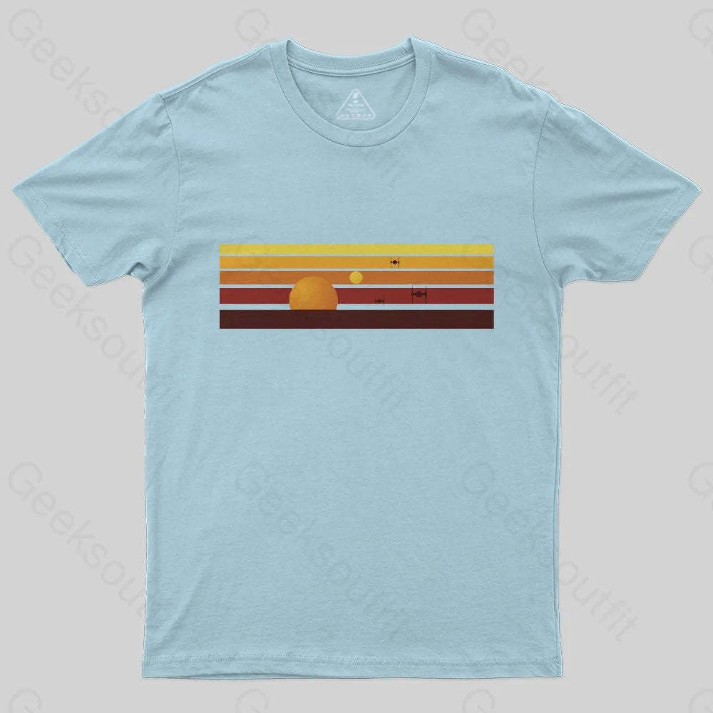 SUNSET TATOOINE T-Shirt - Geeksoutfit