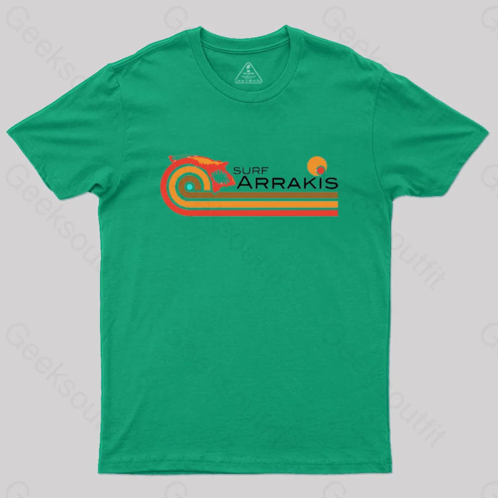 Surf Arrakis T-Shirt Green / S