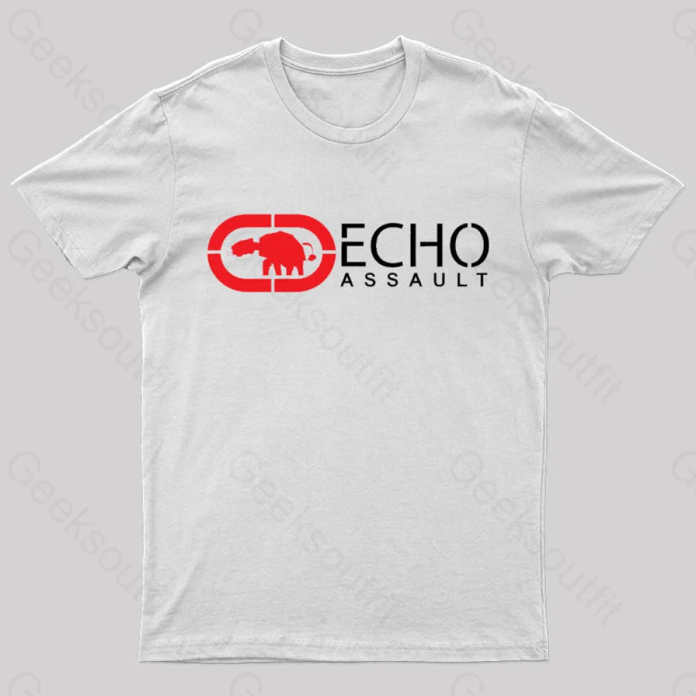 Surface Attack Geek T-Shirt White / S