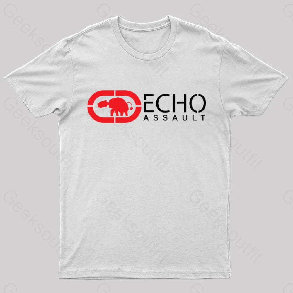 Surface Attack Geek T-Shirt White / S