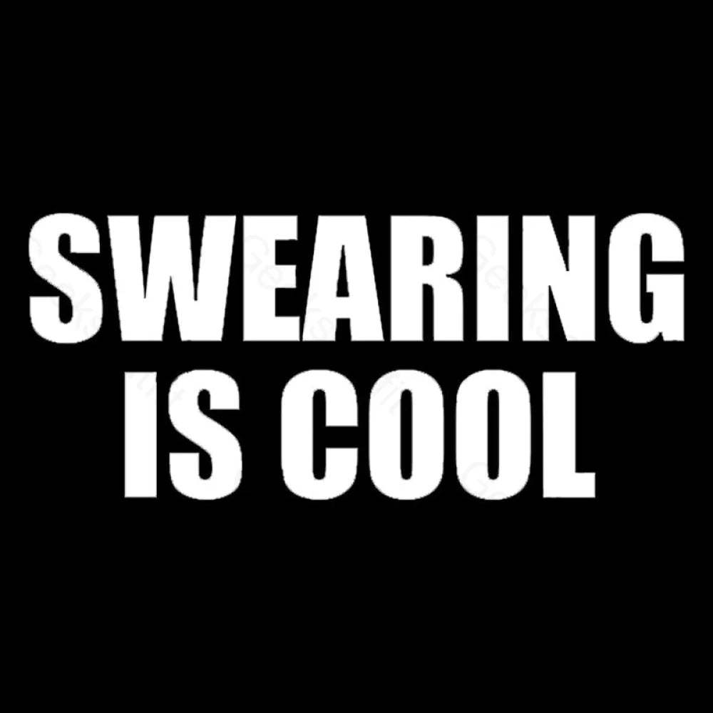 Swearing Is Cool Nerd T-Shirt