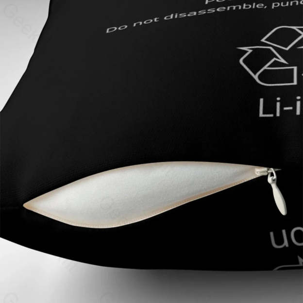 Swollen Battery Lithium-Ion Pillowcase