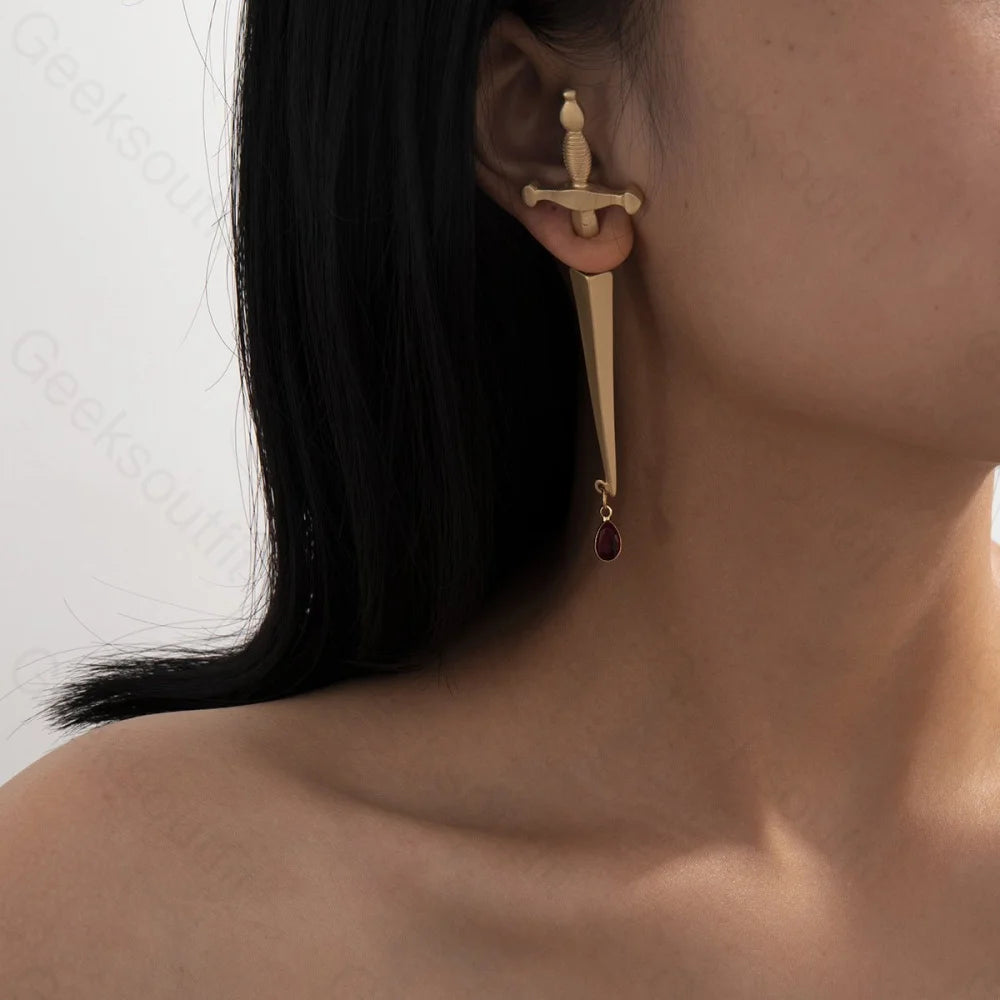 Sword Ear Studs - Geeksoutfit
