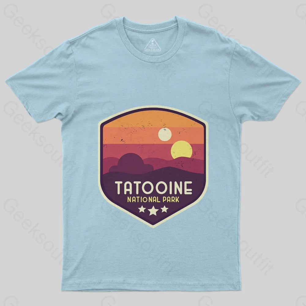 Tatooine National Park Emblem T-Shirt - Geeksoutfit