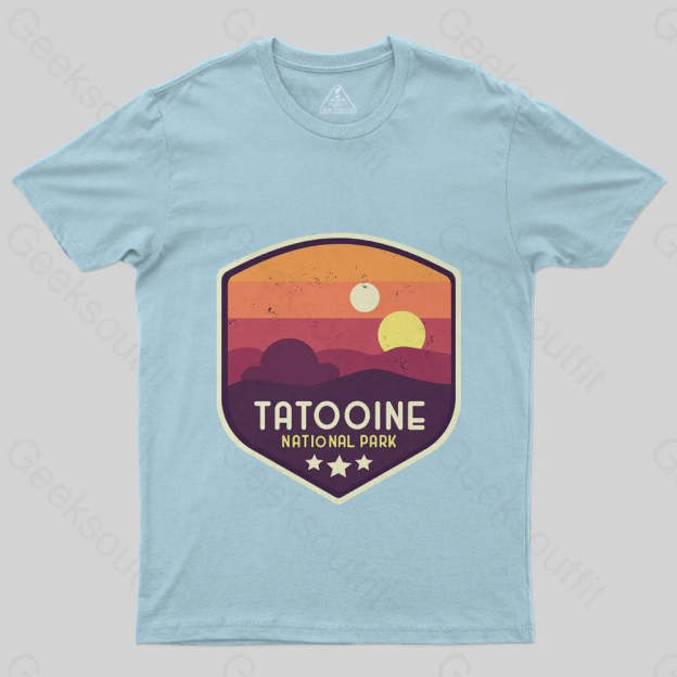 Tatooine National Park Emblem T-Shirt - Geeksoutfit