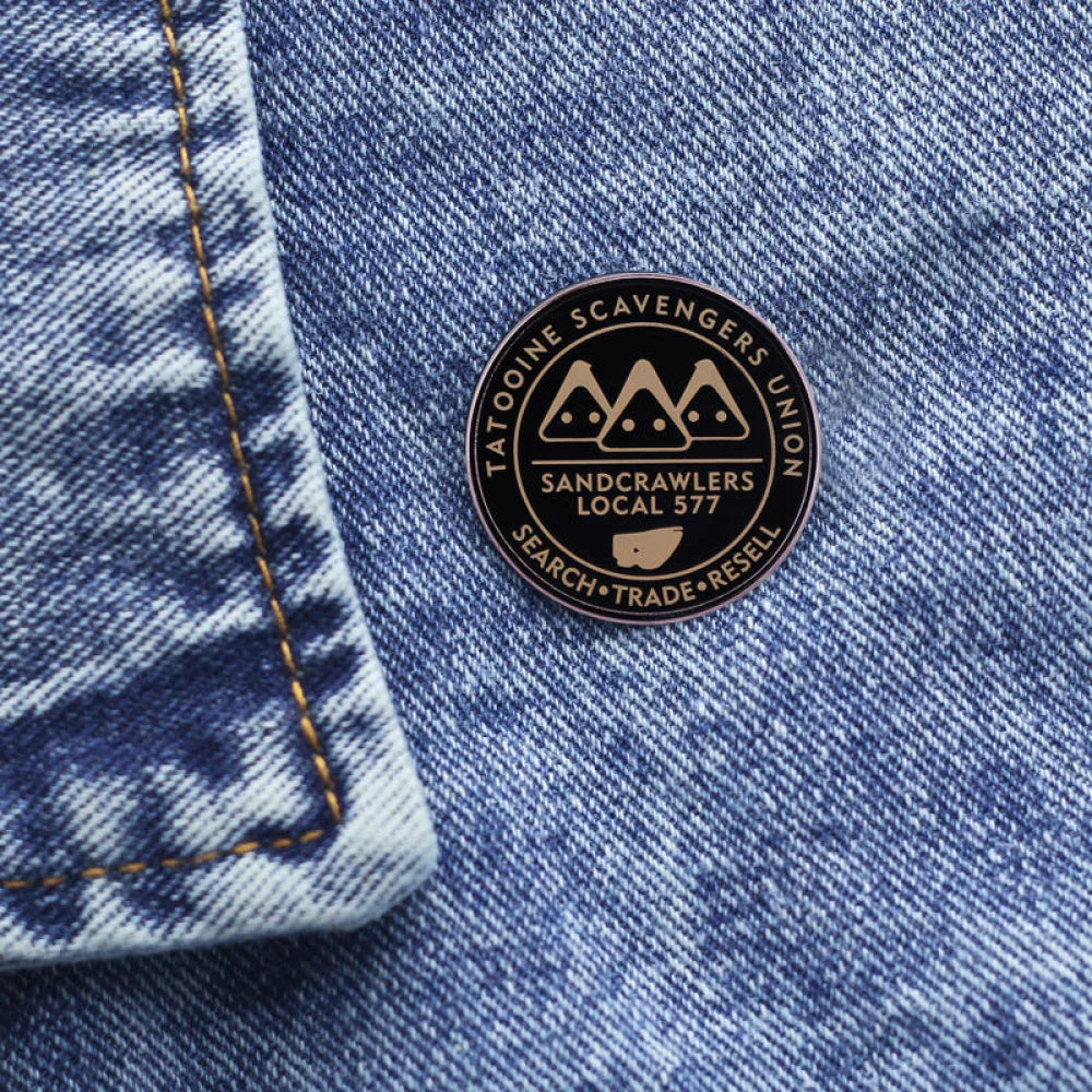 Tatooine Scavenger Union Pins