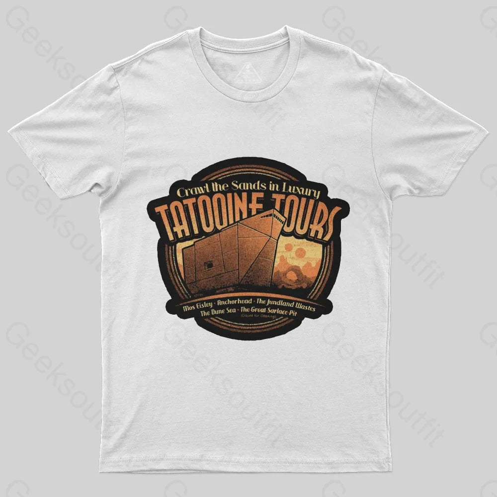 Tatooine Tours T-Shirt - Geeksoutfit