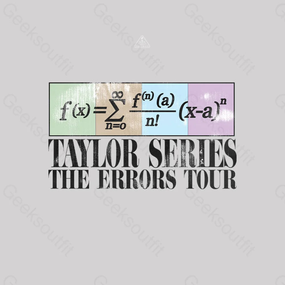 Taylor Series The Errors Tour T-Shirt