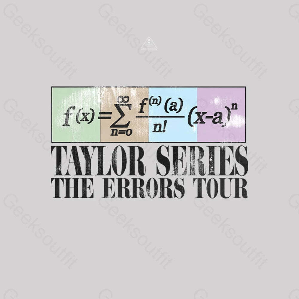 Taylor Series The Errors Tour T-Shirt