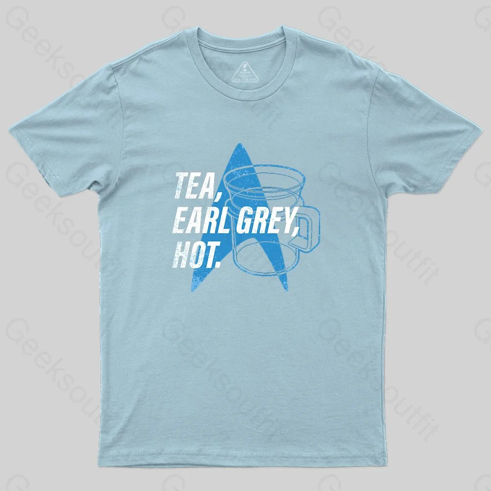 Star Trek Next Generation Tea, Earl Grey , Hot Distressed Poster Tank Top T-Shirt - Geeksoutfit