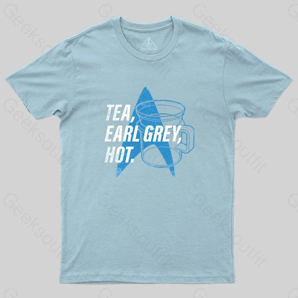 Star Trek Next Generation Tea, Earl Grey , Hot Distressed Poster Tank Top T-Shirt - Geeksoutfit
