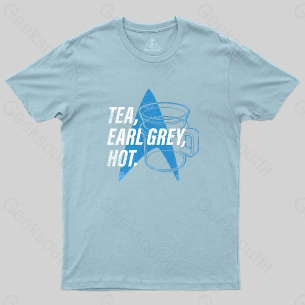 Star Trek Next Generation Tea, Earl Grey , Hot Distressed Poster Tank Top T-Shirt - Geeksoutfit