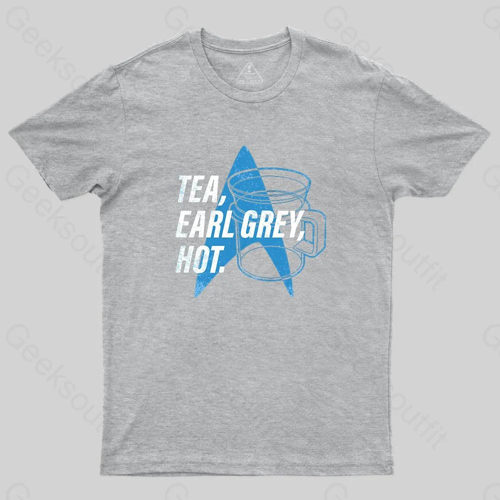 Star Trek Next Generation Tea, Earl Grey , Hot Distressed Poster Tank Top T-Shirt - Geeksoutfit
