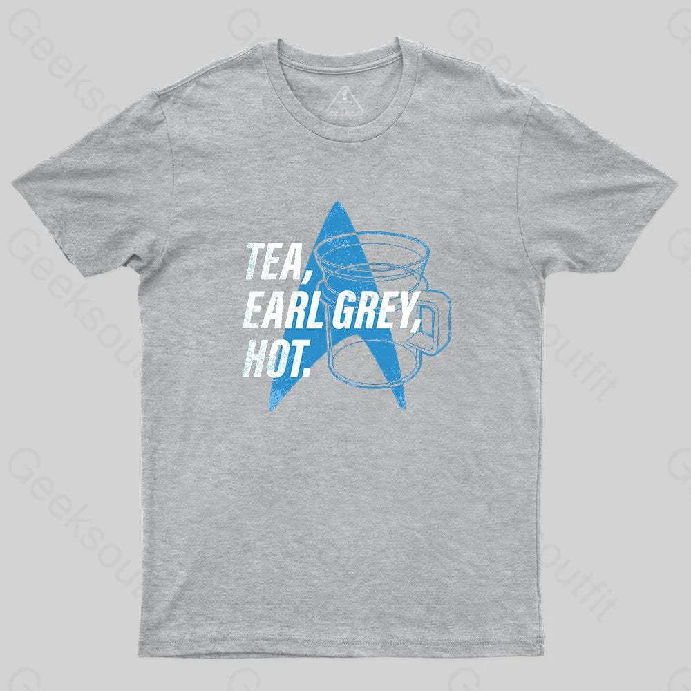 Star Trek Next Generation Tea, Earl Grey , Hot Distressed Poster Tank Top T-Shirt - Geeksoutfit