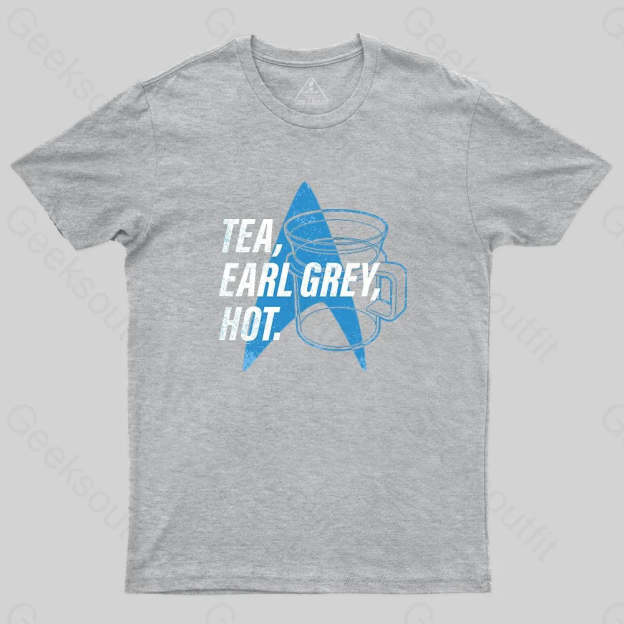 Star Trek Next Generation Tea, Earl Grey , Hot Distressed Poster Tank Top T-Shirt - Geeksoutfit