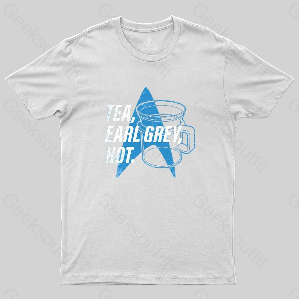 Star Trek Next Generation Tea, Earl Grey , Hot Distressed Poster Tank Top T-Shirt - Geeksoutfit