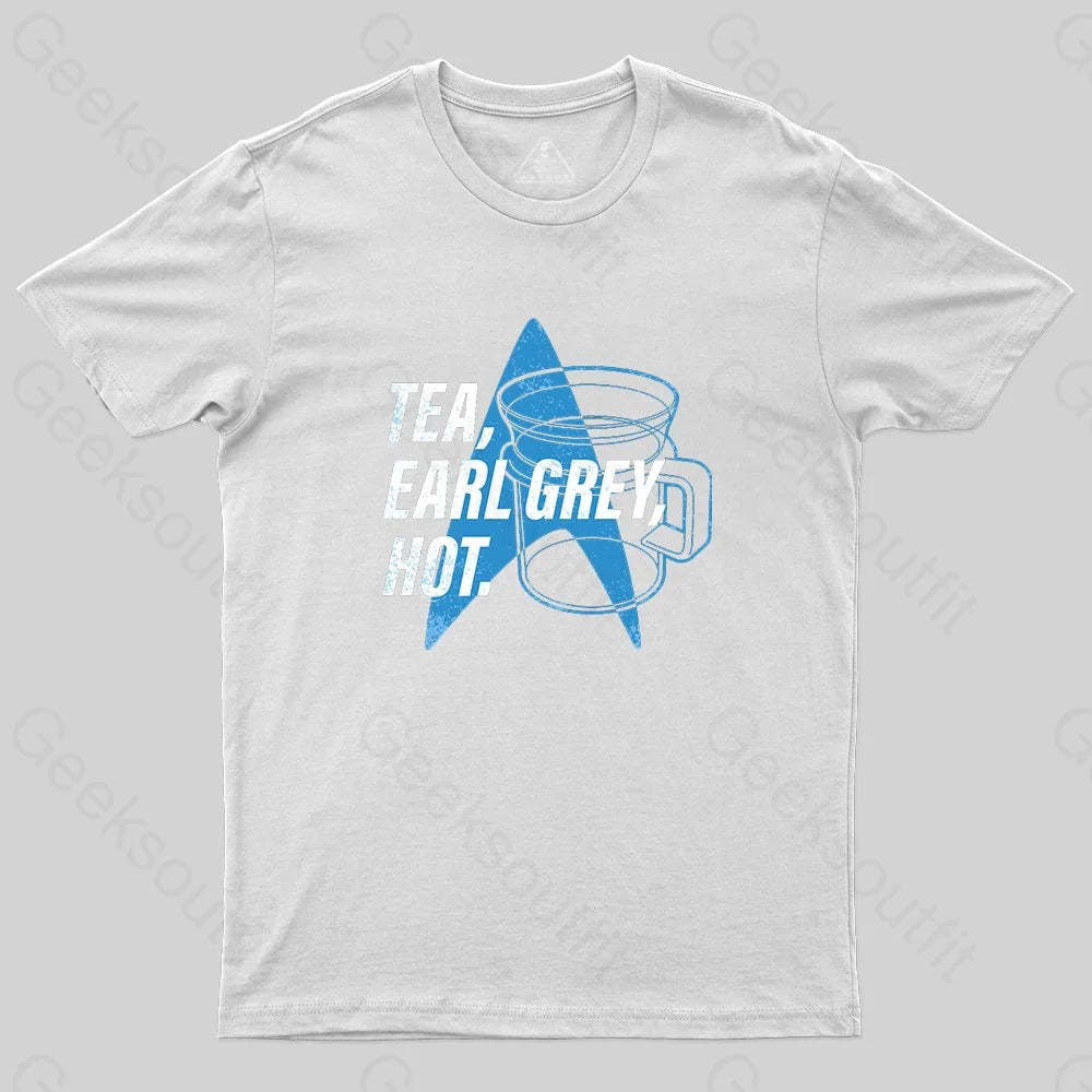 Star Trek Next Generation Tea, Earl Grey , Hot Distressed Poster Tank Top T-Shirt - Geeksoutfit