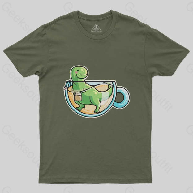 Tea Rex T-Shirt - Geeksoutfit