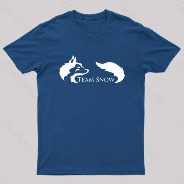 Team Snow Geek T-Shirt Navy / S