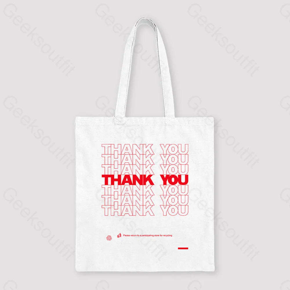 Thank You Unisex Tote Bag