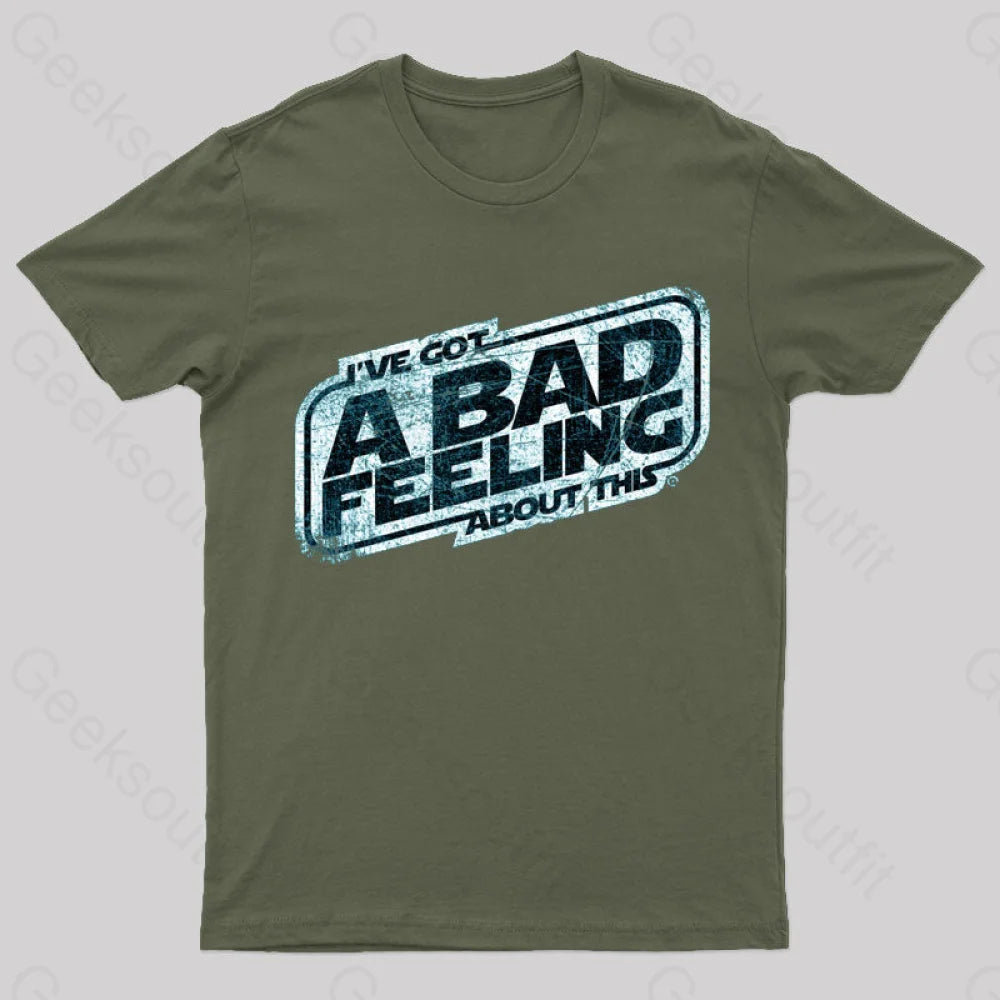 That Same Old Feeling Nerd T-Shirt Army Green / S