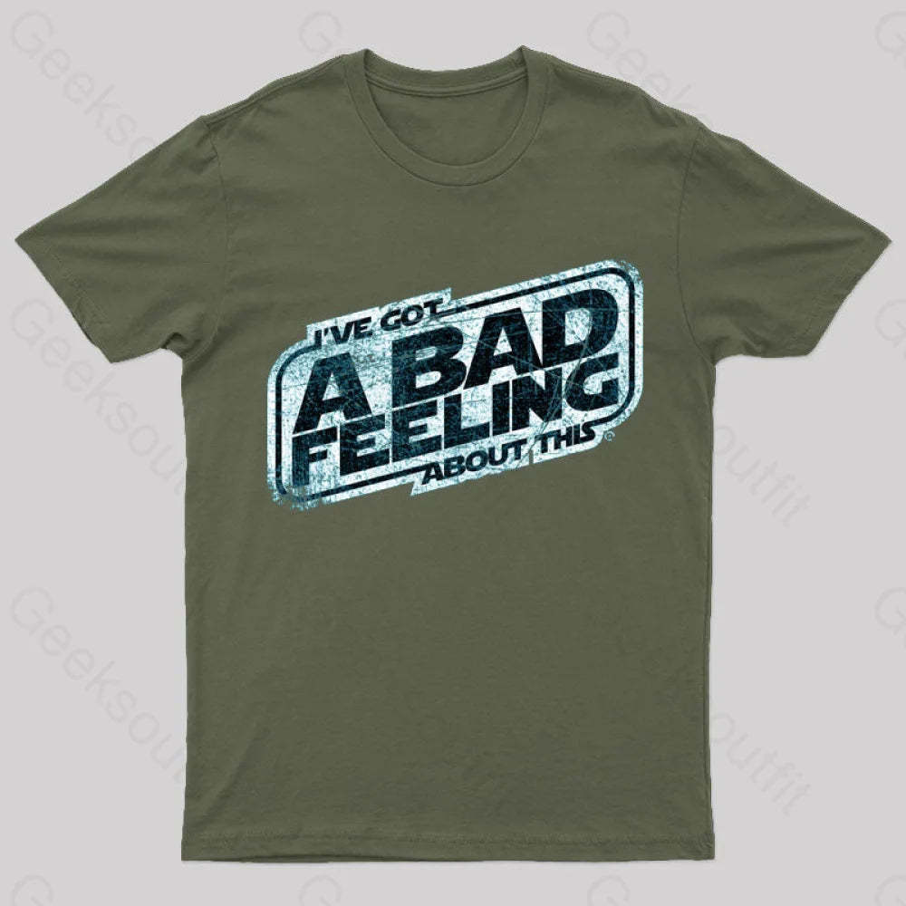 That Same Old Feeling Nerd T-Shirt Army Green / S