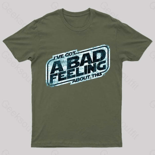 That Same Old Feeling Nerd T-Shirt Army Green / S