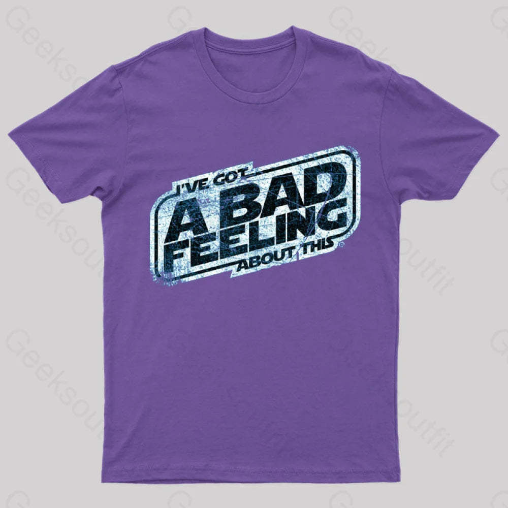 That Same Old Feeling Nerd T-Shirt Purple / S