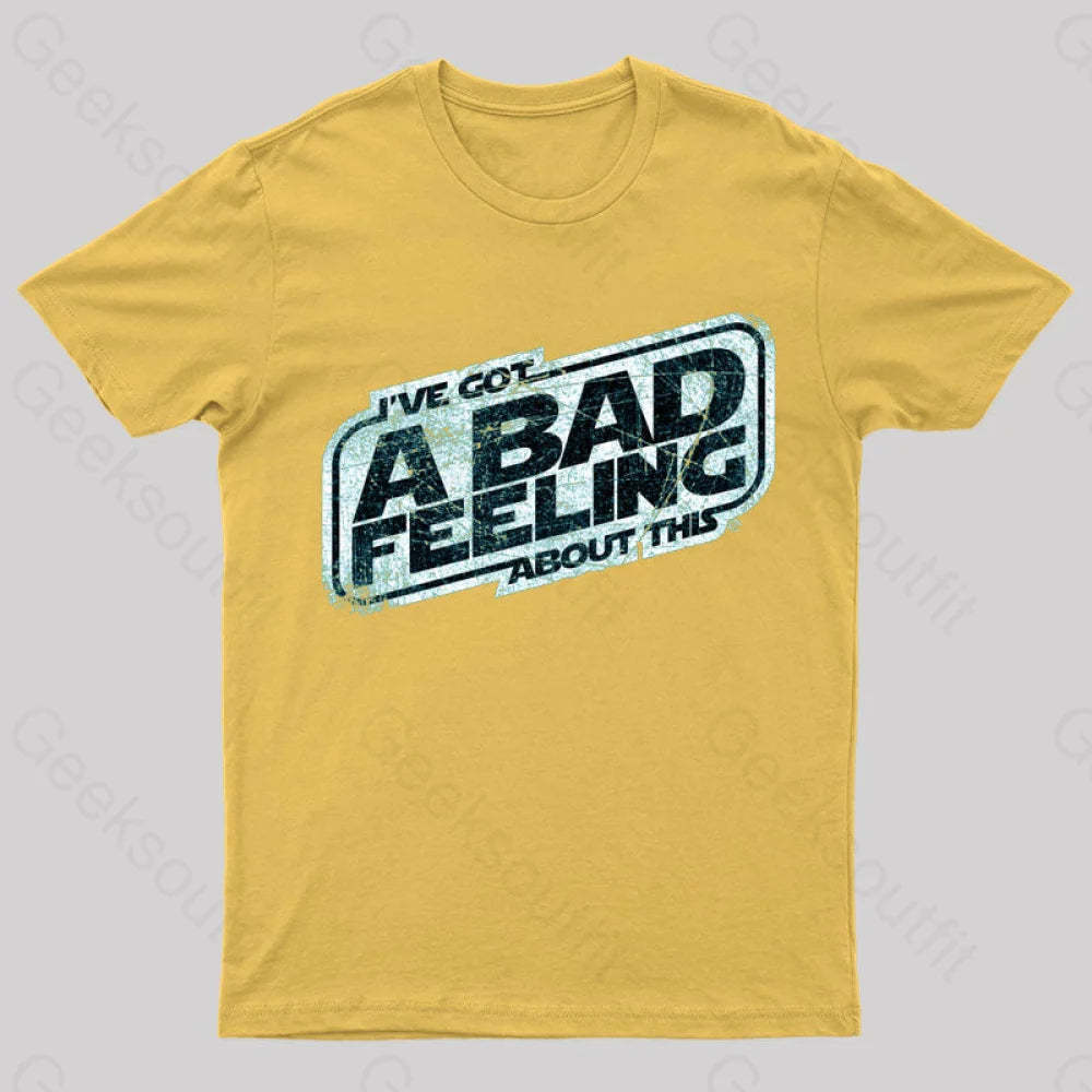 That Same Old Feeling Nerd T-Shirt Yellow / S