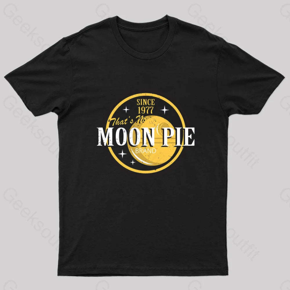 That’s No Moon Pie Nerd T-Shirt Black / S