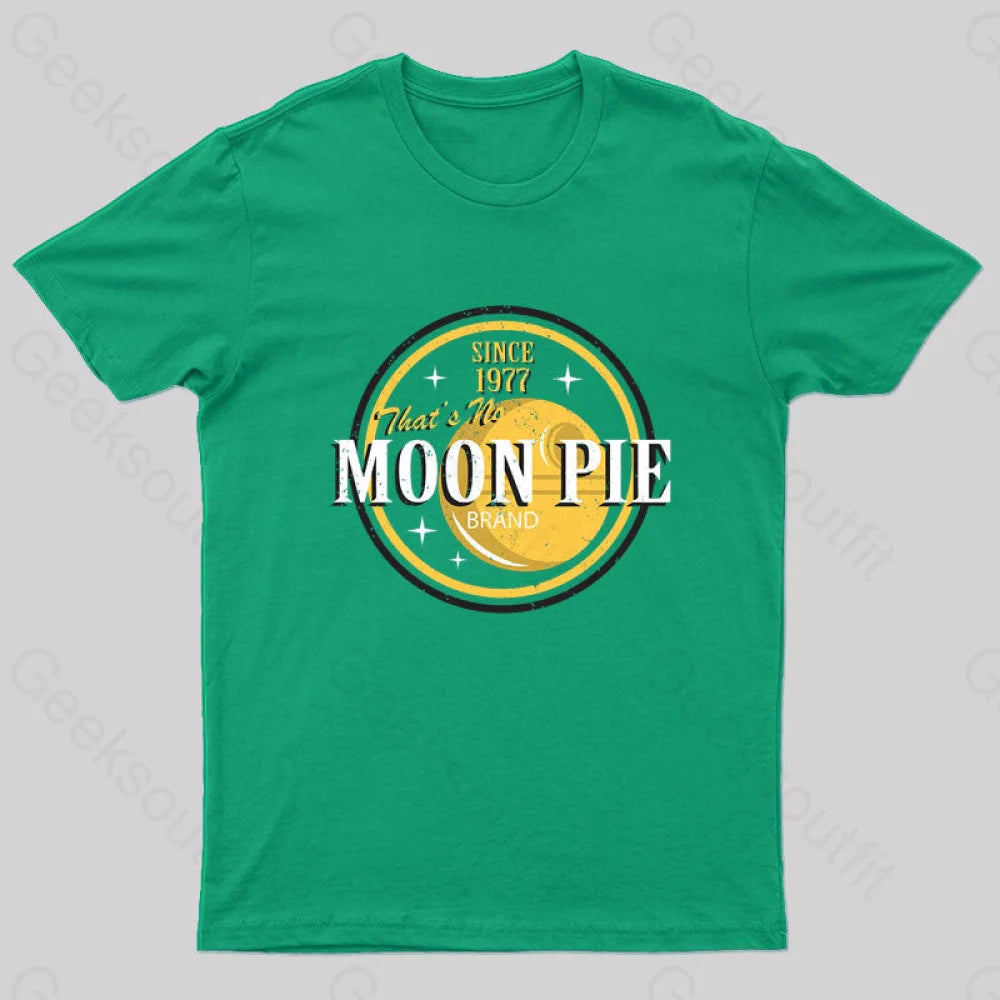 That’s No Moon Pie Nerd T-Shirt Green / S