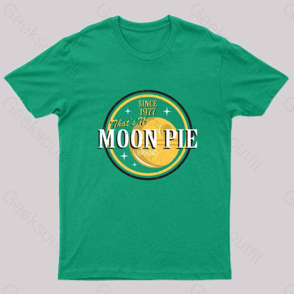 That’s No Moon Pie Nerd T-Shirt Green / S