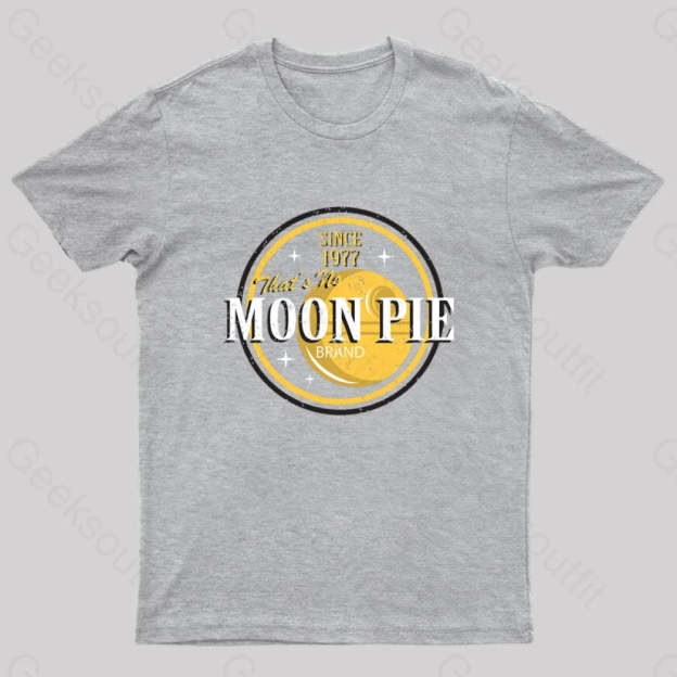 That’s No Moon Pie Nerd T-Shirt Grey / S