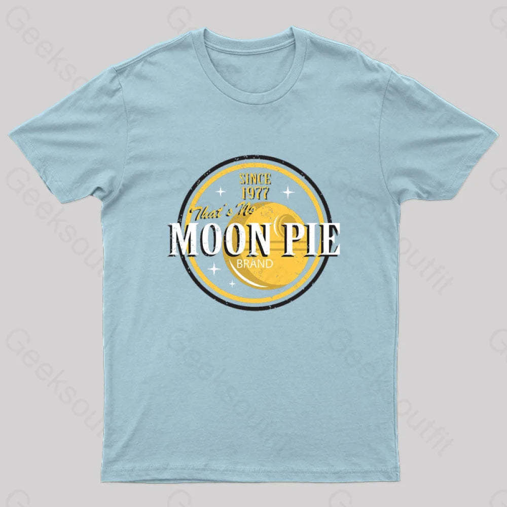That’s No Moon Pie Nerd T-Shirt Light Blue / S