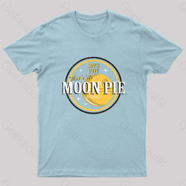 That’s No Moon Pie Nerd T-Shirt Light Blue / S