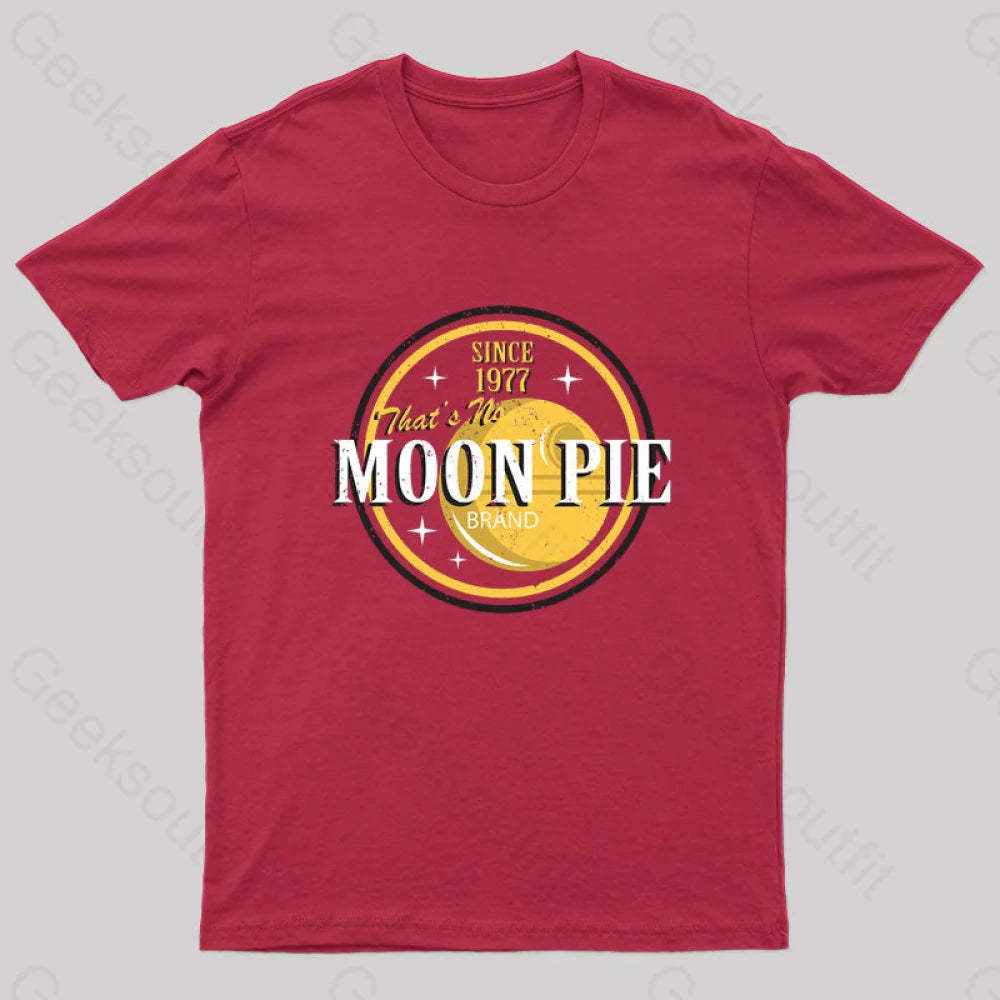 That’s No Moon Pie Nerd T-Shirt Red / S