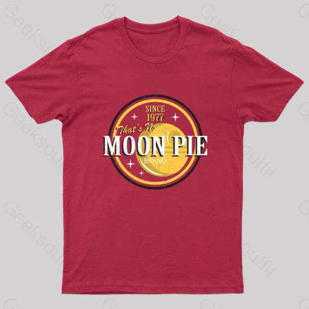 That’s No Moon Pie Nerd T-Shirt Red / S