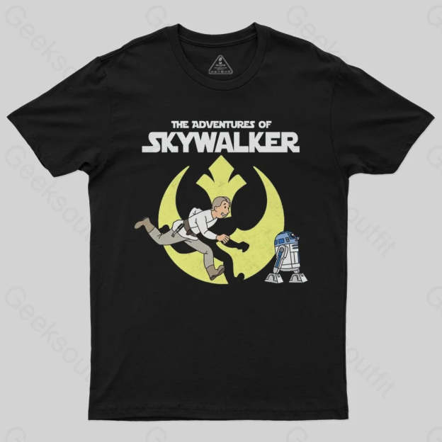 The Adventures Of Skywalker T-Shirt - Geeksoutfit