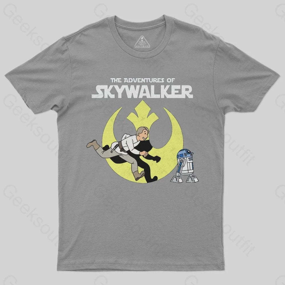 The Adventures Of Skywalker T-Shirt - Geeksoutfit