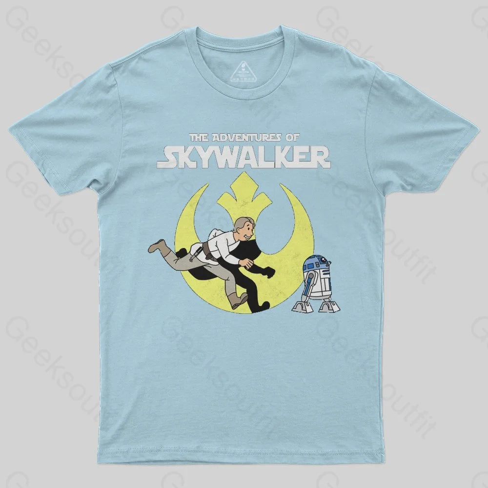 The Adventures Of Skywalker T-Shirt - Geeksoutfit